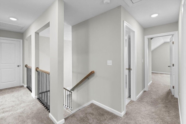 5511 Sweetwater Dr, Grovetown, GA 30813 - corridor featuring an upstairs landing and carpet flooring