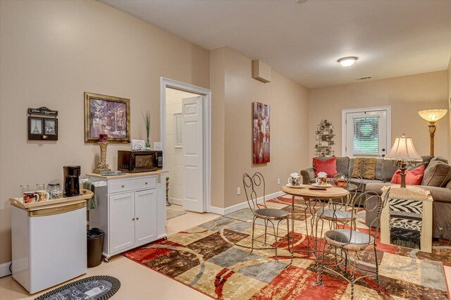 view of living room