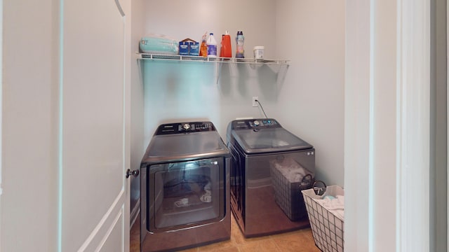 2054 Dundee Way, Grovetown, GA 30813 - washroom featuring separate washer and dryer and light tile patterned flooring