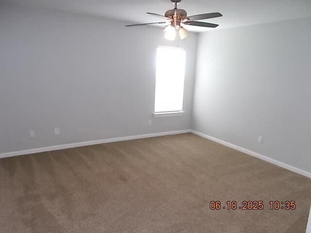 967 Windmill Pkwy, Evans, GA 30809 - unfurnished room with ceiling fan and carpet floors