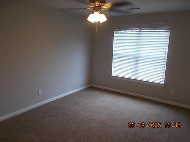 967 Windmill Pkwy, Evans, GA 30809 - carpeted empty room featuring ceiling fan and baseboards