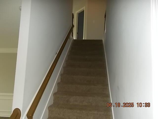 967 Windmill Pkwy, Evans, GA 30809 - staircase with wood finished floors