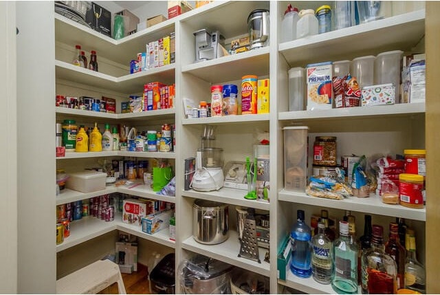 view of pantry