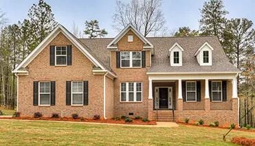 6 Belfast Ct, North Augusta, SC 29860 - view of front of house with a front yard and a porch