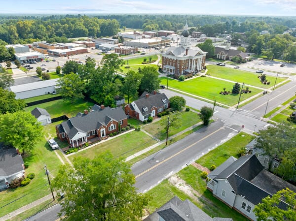 aerial view