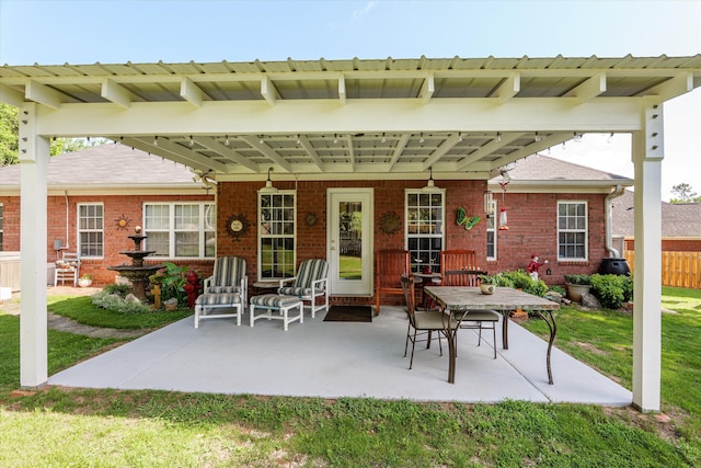 721 Spalding Ct, Martinez, GA 30907 - view of patio