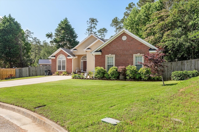 721 Spalding Ct, Martinez, GA 30907 - view of front of house featuring brick siding and driveway