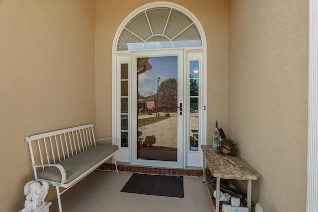 721 Spalding Ct, Martinez, GA 30907 - view of exterior entry with stucco siding