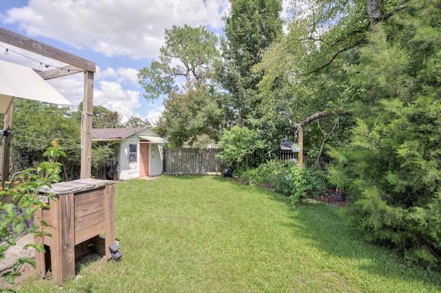 1730 Kissingbower Rd, Augusta, GA 30904 - fenced backyard with a shed