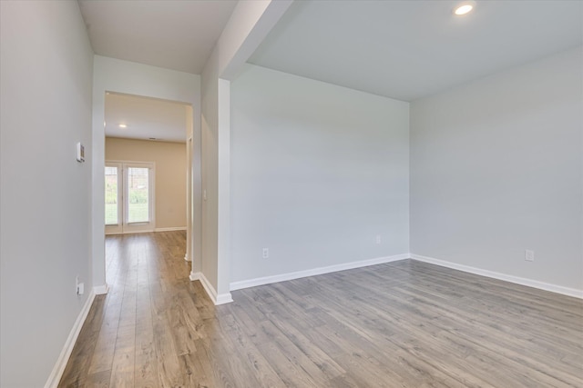 6093 Whitewater Dr, North Augusta, SC 29841 - unfurnished room with wood finished floors and recessed lighting