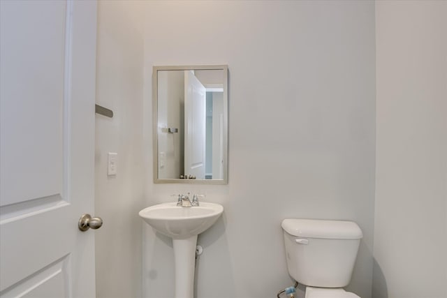 6093 Whitewater Dr, North Augusta, SC 29841 - half bathroom with toilet and a sink