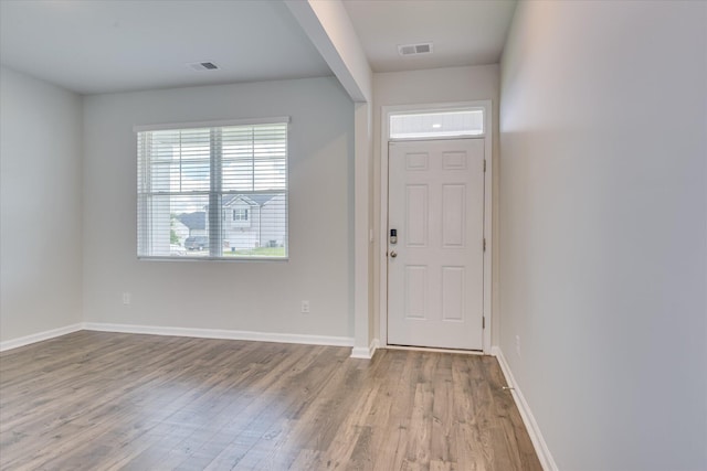 6093 Whitewater Dr, North Augusta, SC 29841 - entrance foyer featuring wood finished floors