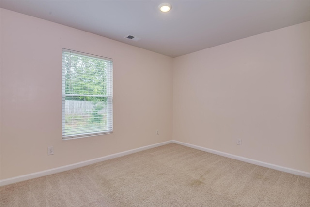 6093 Whitewater Dr, North Augusta, SC 29841 - empty room featuring light colored carpet and recessed lighting