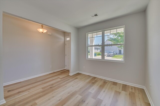 212 Quick Silver Ct, Graniteville, SC 29829 - spare room featuring light wood-type flooring and baseboards