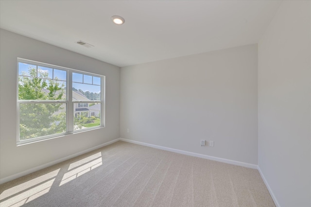 212 Quick Silver Ct, Graniteville, SC 29829 - empty room featuring light carpet and recessed lighting