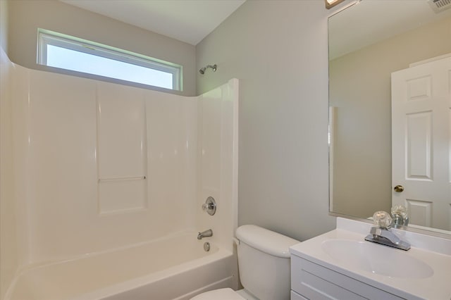 1869 Heathers Way, Augusta, GA 30906 - full bathroom with toilet, vanity, and tub / shower combination