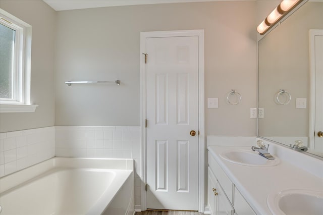 1869 Heathers Way, Augusta, GA 30906 - full bath with double vanity and a bath