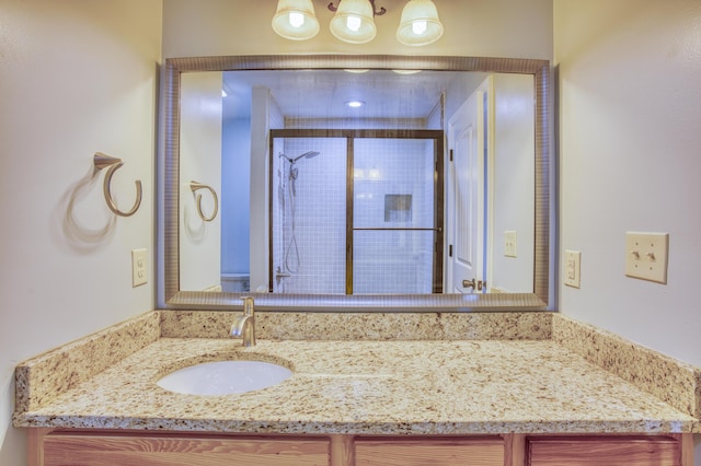1423 Edgefield Rd, North Augusta, SC 29860 - full bathroom with vanity and a shower