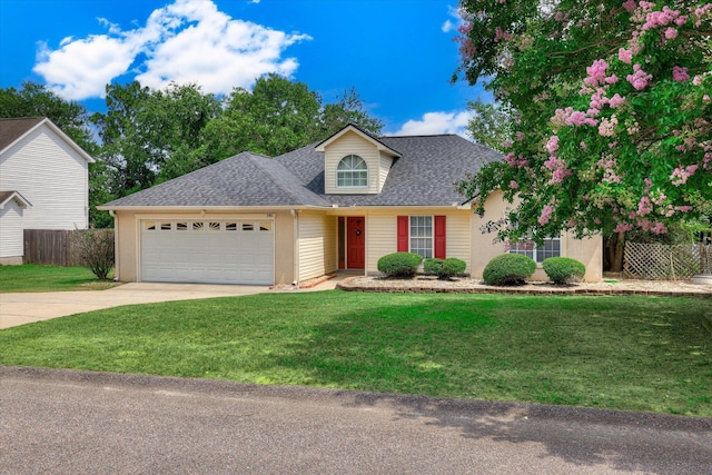 198 Eagle Lake Rd, North Augusta, SC 29841 - view of front of property featuring an attached garage, concrete driveway, and a shingled roof