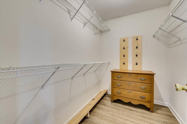 198 Eagle Lake Rd, North Augusta, SC 29841 - walk in closet with light wood finished floors