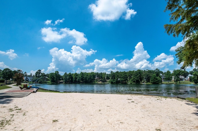 property view of water