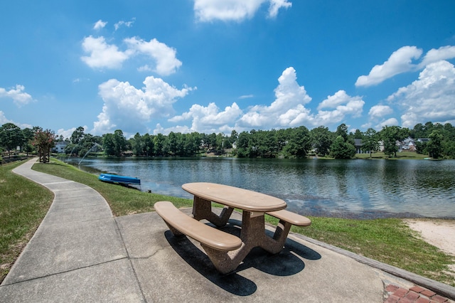 property view of water