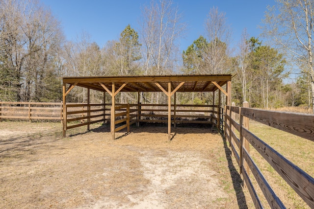 view of outbuilding with an outdoor structure