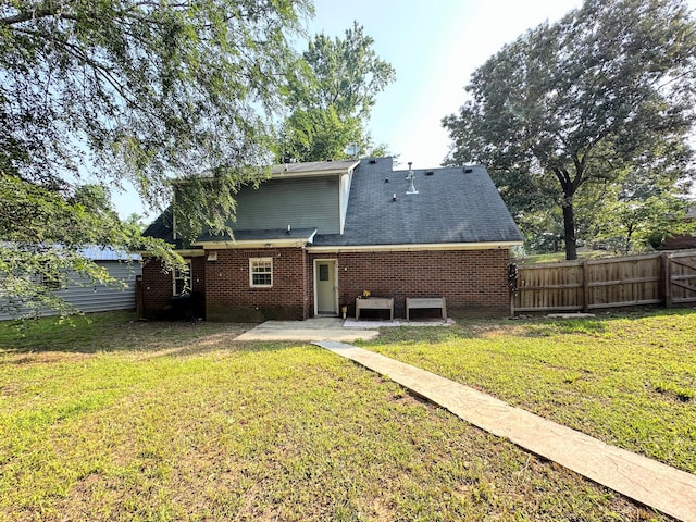4917 Cavan Pl, Grovetown, GA 30813 - rear view of property with a patio area and brick siding