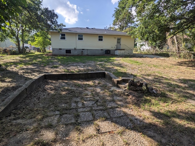 3332 Hillis Rd, Augusta, GA 30906 - rear view of property featuring fence and central AC unit