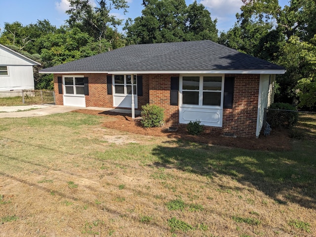 3332 Hillis Rd, Augusta, GA 30906 - ranch-style house featuring brick siding and a shingled roof