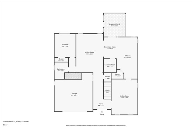 1210 Windsor St, Evans, GA 30809 - photo 54