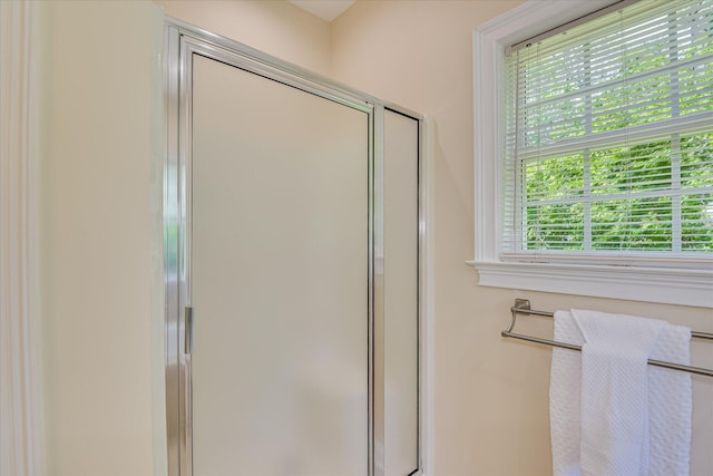 327 Peter Carnes Dr, North Augusta, SC 29860 - bathroom with a stall shower