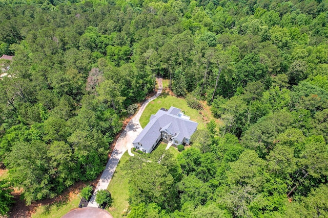 327 Peter Carnes Dr, North Augusta, SC 29860 - aerial view of property and surrounding area featuring a forest