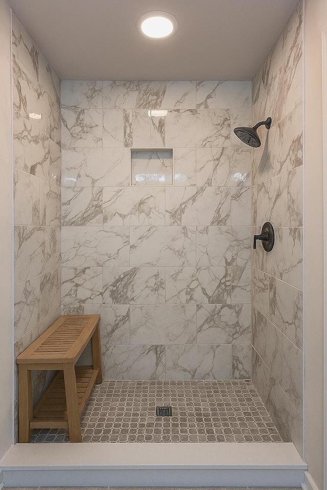 2079 Hillsinger Rd, Augusta, GA 30904 - bathroom with a tile shower