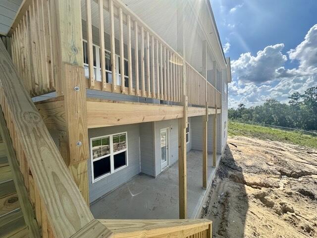8144 Crossbow Lndg, Graniteville, SC 29829 - back of property with a patio area