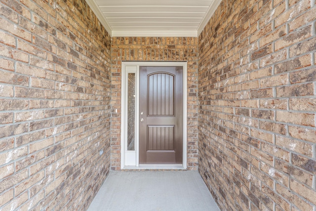 1006 Rosendale Dr, Hephzibah, GA 30815 - doorway to property featuring brick siding