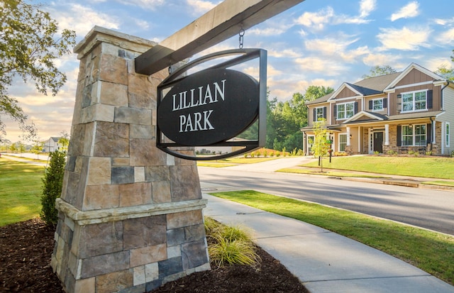 807 Lillian Park Dr Unit Lp2, Grovetown, GA 30813 - community sign featuring a yard