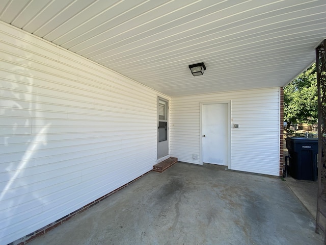 2416 Forest Park Rd, Augusta, GA 30904 - view of patio featuring a carport