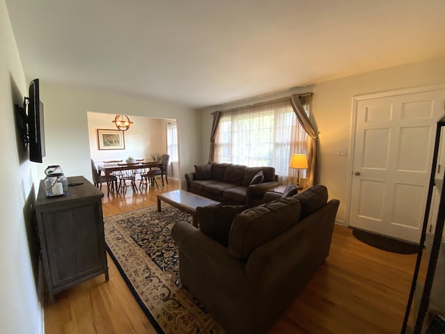 2416 Forest Park Rd, Augusta, GA 30904 - living area featuring wood finished floors