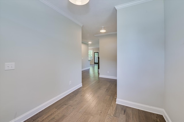 997 Glenhaven Dr, Evans, GA 30809 - corridor featuring ornamental molding and wood finished floors