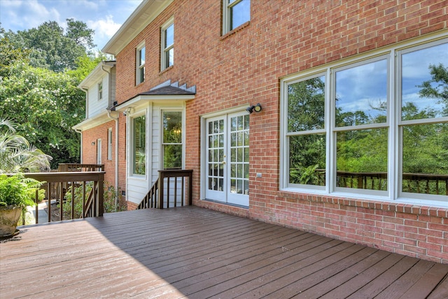 3549 Stevens Way, Martinez, GA 30907 - view of wooden deck