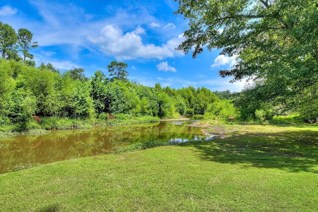 3549 Stevens Way, Martinez, GA 30907 - view of grassy yard featuring a water view and a wooded view