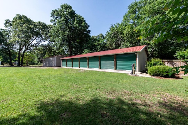 116 Jackson Rd, Jackson, SC 29831 - view of yard featuring an outbuilding and view of wooded area