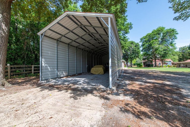 116 Jackson Rd, Jackson, SC 29831 - view of parking with a detached carport and fence