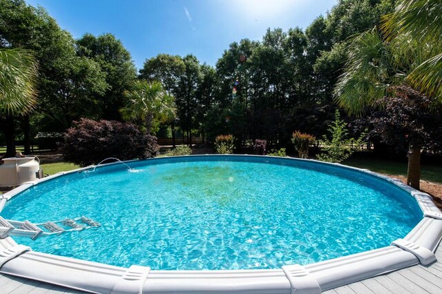 116 Jackson Rd, Jackson, SC 29831 - swimming pool featuring view of wooded area
