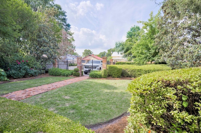 2619 Raymond Ave, Augusta, GA 30904 - view of yard with fence and a gate