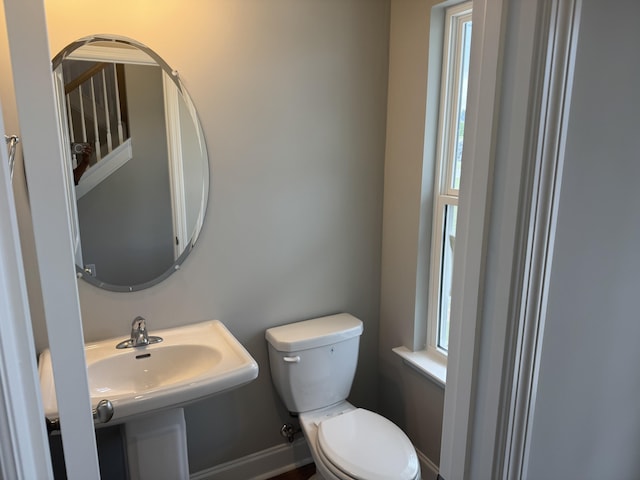 bathroom with toilet