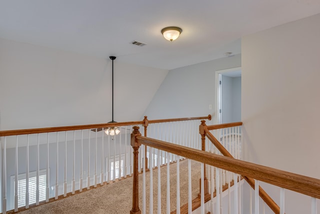 524 Jutland Way, Evans, GA 30809 - corridor with carpet and vaulted ceiling