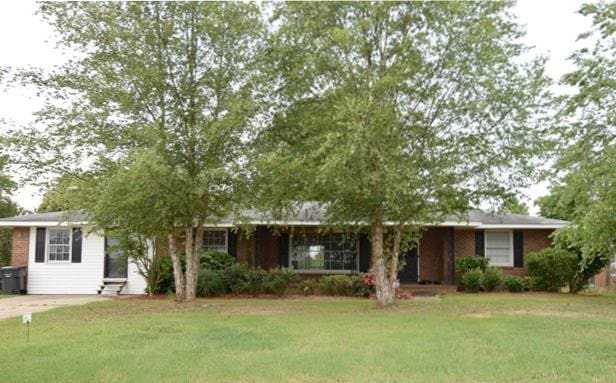 3857 Mike Padgett Hwy, Augusta, GA 30906 - view of front of house featuring a front yard