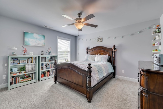 1856 Preservation Cir, Evans, GA 30809 - bedroom with light colored carpet and ceiling fan